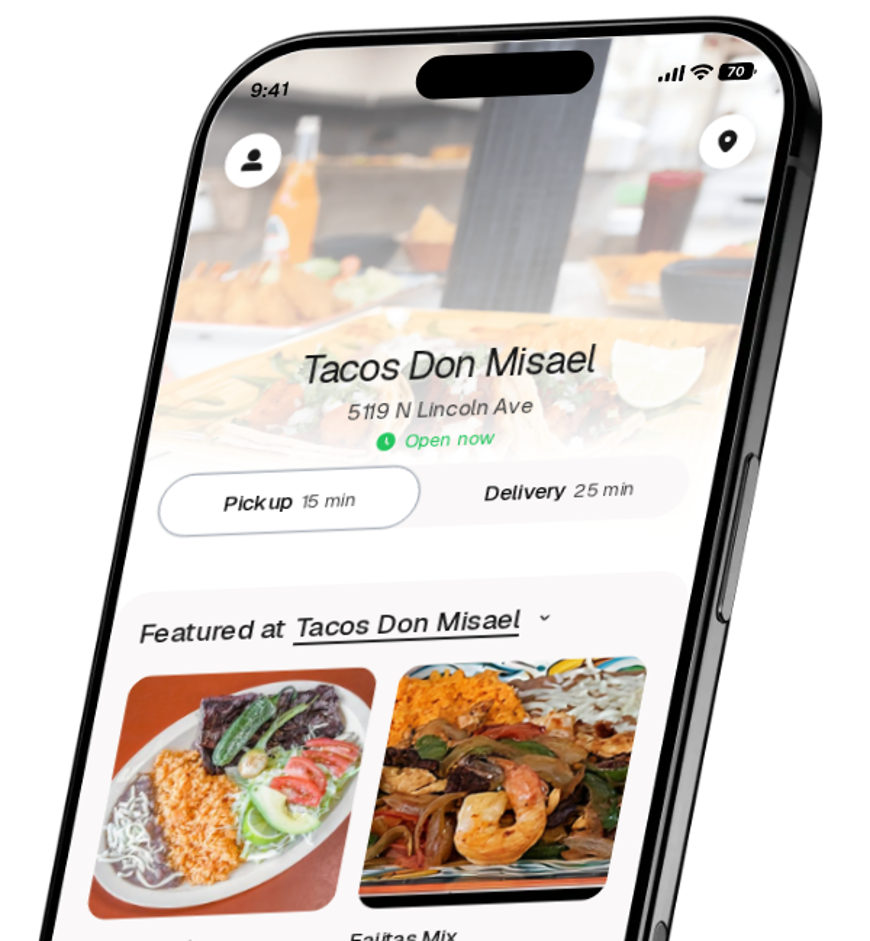 Tacos Don Misael app preview